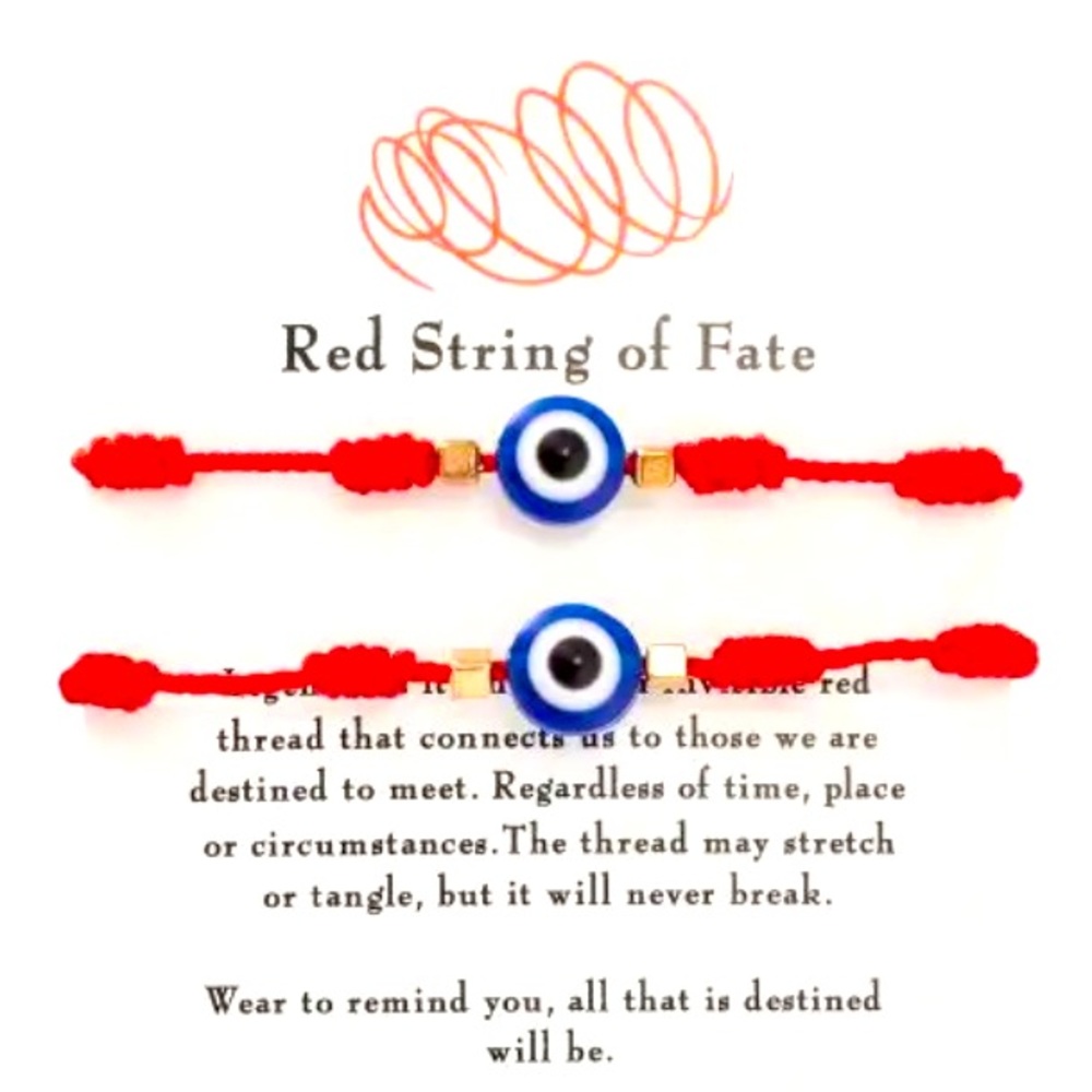 Red string Chakra bracelet